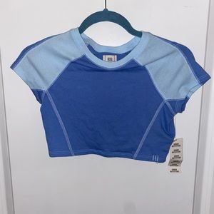 Urban Outfitters cropped baby doll tee
